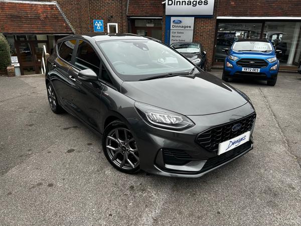 Used 2023 Ford Fiesta 1.0T EcoBoost ST-Line Hatchback 5dr Petrol Manual Euro 6 (s/s) (100 ps) Magnetic at Dinnages