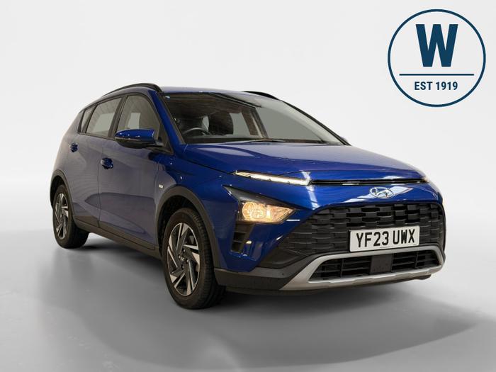 Used 2023 Hyundai BAYON 1.0 T-GDi MHEV SE Connect SUV 5dr Petrol Hybrid DCT Euro 6 (s/s) (100 ps) Blue at Windsors of Wallasey