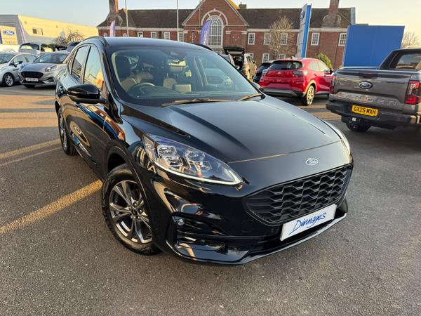 Used 2023 Ford Kuga 1.5T EcoBoost ST-Line Edition SUV 5dr Petrol Manual Euro 6 (s/s) (150 ps) Agate Black at Dinnages