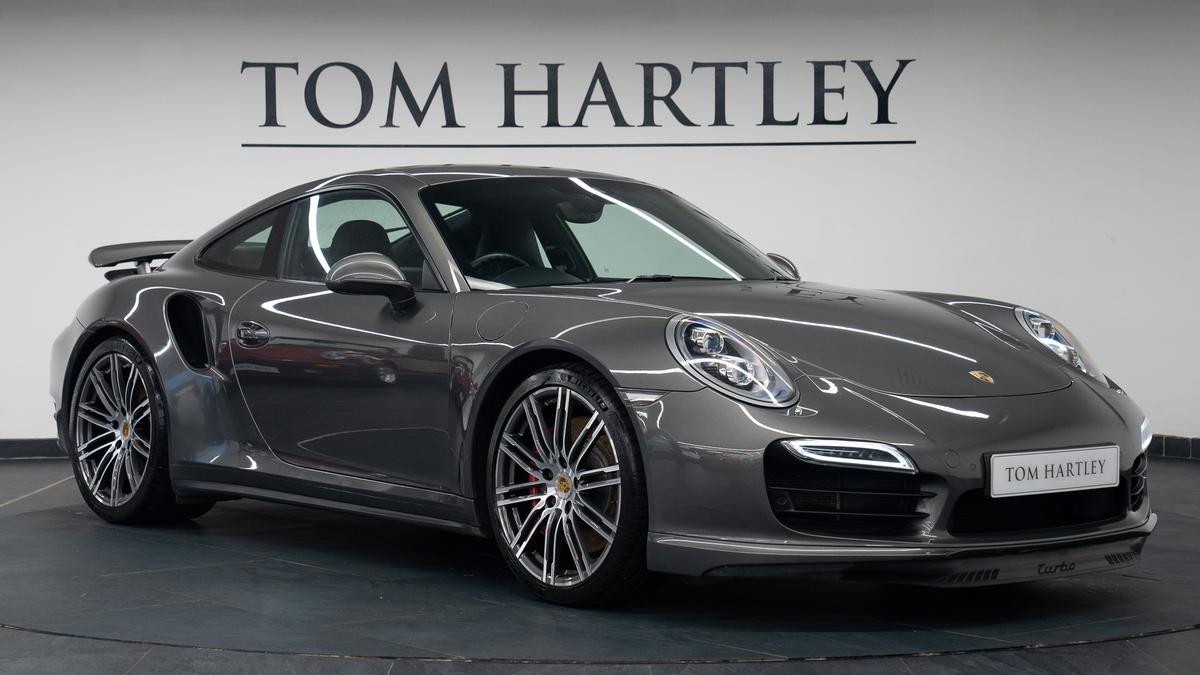 Used 2014 Porsche 911 991 Turbo Agate Grey Metallic at Tom Hartley