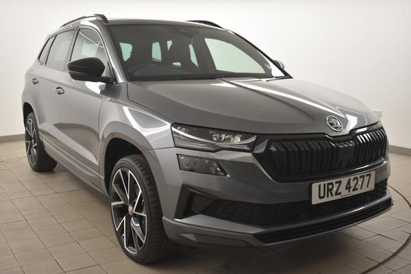 Used 2023 Skoda KAROQ 1.5 TSI Sportline 5dr Grey at SERE Motors