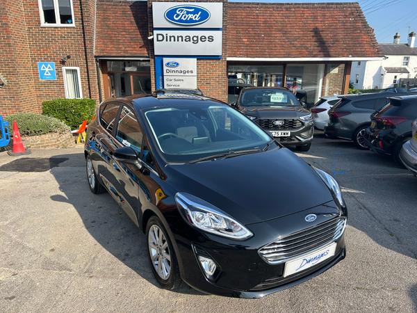 Used 2020 Ford Fiesta 1.0T EcoBoost Titanium Hatchback 5dr Petrol Manual Euro 6 (s/s) (95 ps) at Dinnages