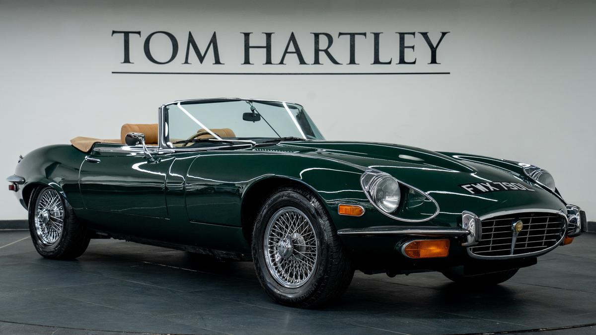 Used 1973 Jaguar E-Type Series III V12 British Racing Green at Tom Hartley