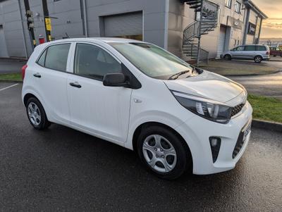 Used 2024 Kia PICANTO 1.0 DPi 1 Hatchback 5dr Petrol Manual Euro 6 (s/s) (66 bhp) White at Gravells