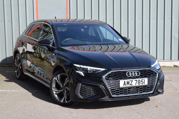 Used 2023 Audi A3 30 TFSI S Line 5dr Black at SERE Motors