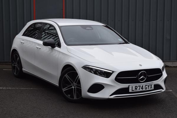 Used 2024 Mercedes-Benz A CLASS A180 Sport Edition 5dr Auto White at SERE Motors