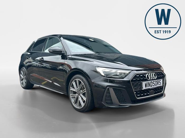 Used 2025 Audi A1 1.0 TFSI 30 S line Sportback 5dr Petrol S Tronic Euro 6 (s/s) (116 ps) Black at Windsors of Wallasey