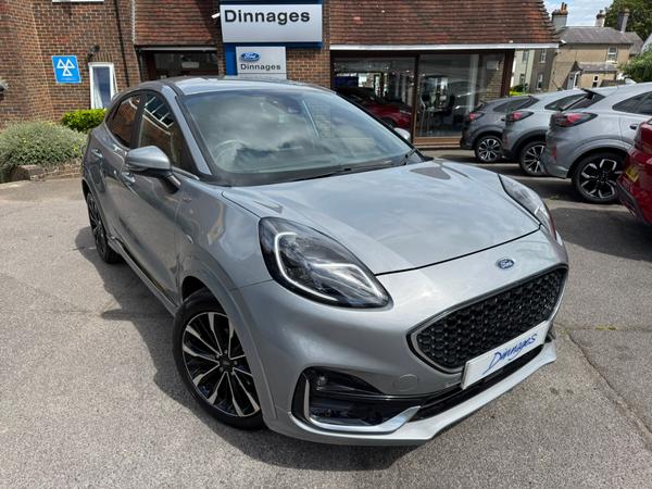 Used 2021 Ford Puma 1.0T EcoBoost MHEV ST-Line Vignale SUV 5dr Petrol Manual Euro 6 (s/s) (155 ps) at Dinnages