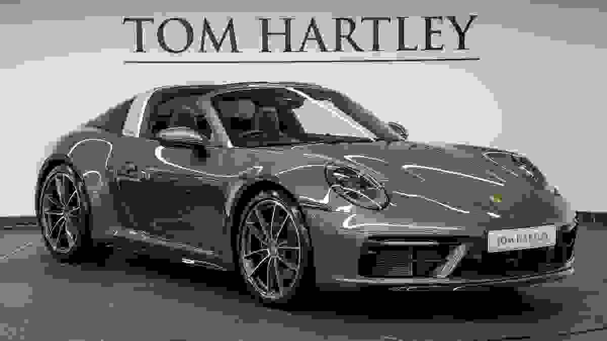 Used 2021 Porsche 911 TARGA 4S AVENTURINE GREEN METALLIC at Tom Hartley