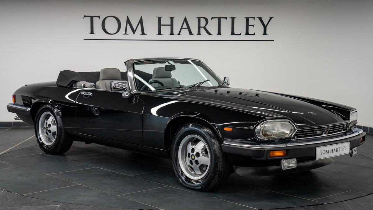 Used 1988 Jaguar XJ-S V12 Convertible 1 Owner Black at Tom Hartley