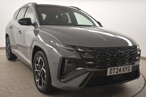 Used 2024 Hyundai TUCSON 1.6T Hybrid N Line S 5dr Auto Grey at SERE Motors