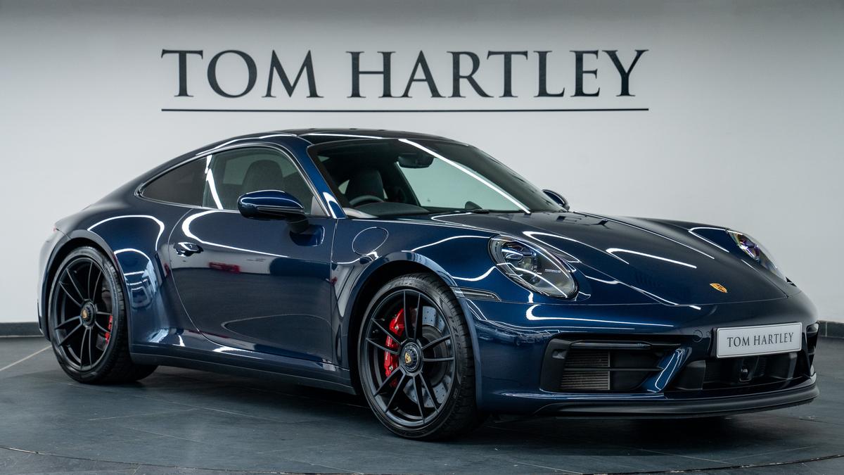 Used 2022 Porsche 911 Carrera GTS (992) Night Blue Metallic at Tom Hartley