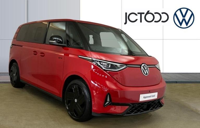 Used 2025 VOLKSWAGEN Id. Buzz Pro 79kWh GTX MPV 5dr Electric Auto 4Motion (SWB 5Seat) (340 ps) Red at JCT600