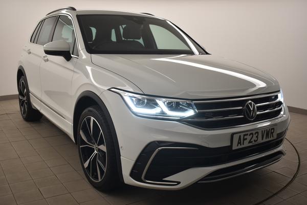 Used 2023 Volkswagen TIGUAN 1.4 TSI eHybrid R-Line 5dr DSG White at SERE Motors