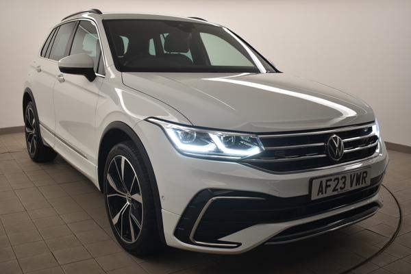 Used 2023 Volkswagen TIGUAN 1.4 TSI eHybrid R-Line 5dr DSG White at SERE Motors