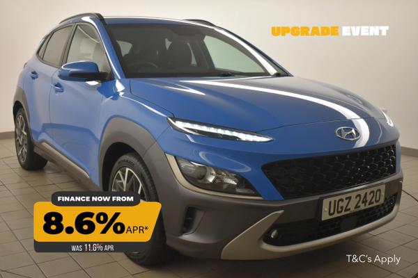 Used 2021 Hyundai KONA 1.6 GDi Hybrid Premium 5dr DCT BLUE at SERE Motors
