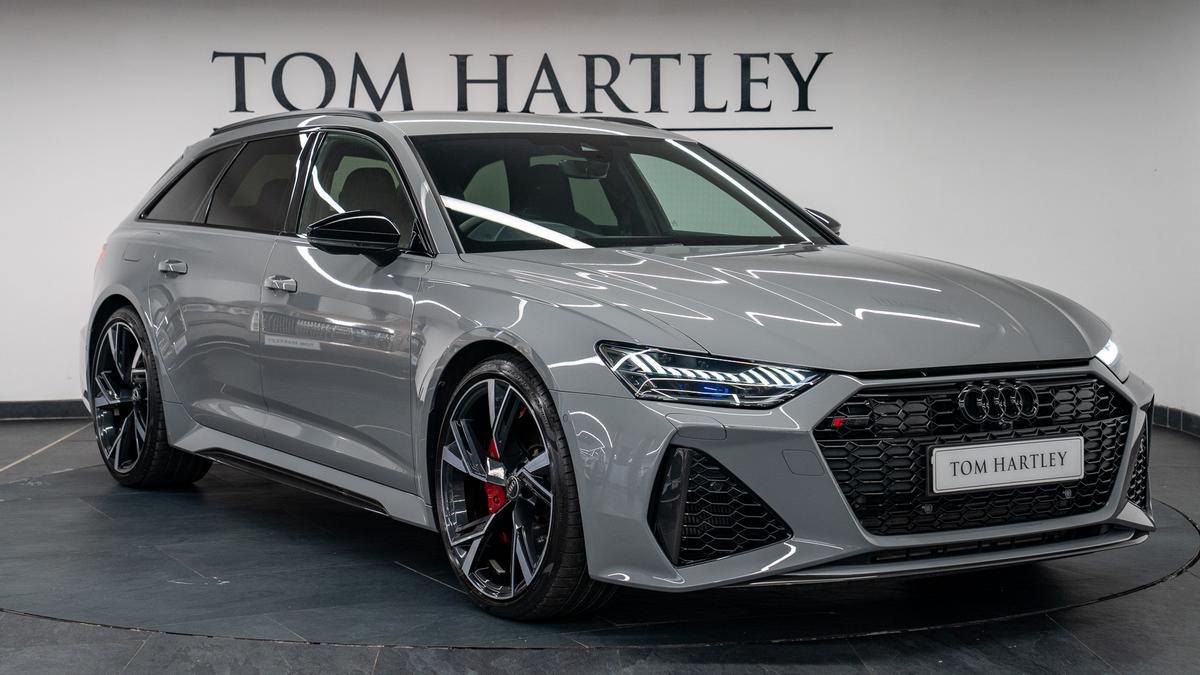 Used 2023 Audi RS6 Carbon Black Nardo Grey at Tom Hartley
