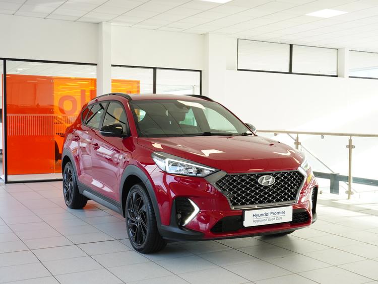 Used 2020 Hyundai TUCSON 1.6 CRDi MHEV N Line SUV 5dr Diesel Hybrid Manual Euro 6 (s/s) (136 ps) Firey Red at #sitename#