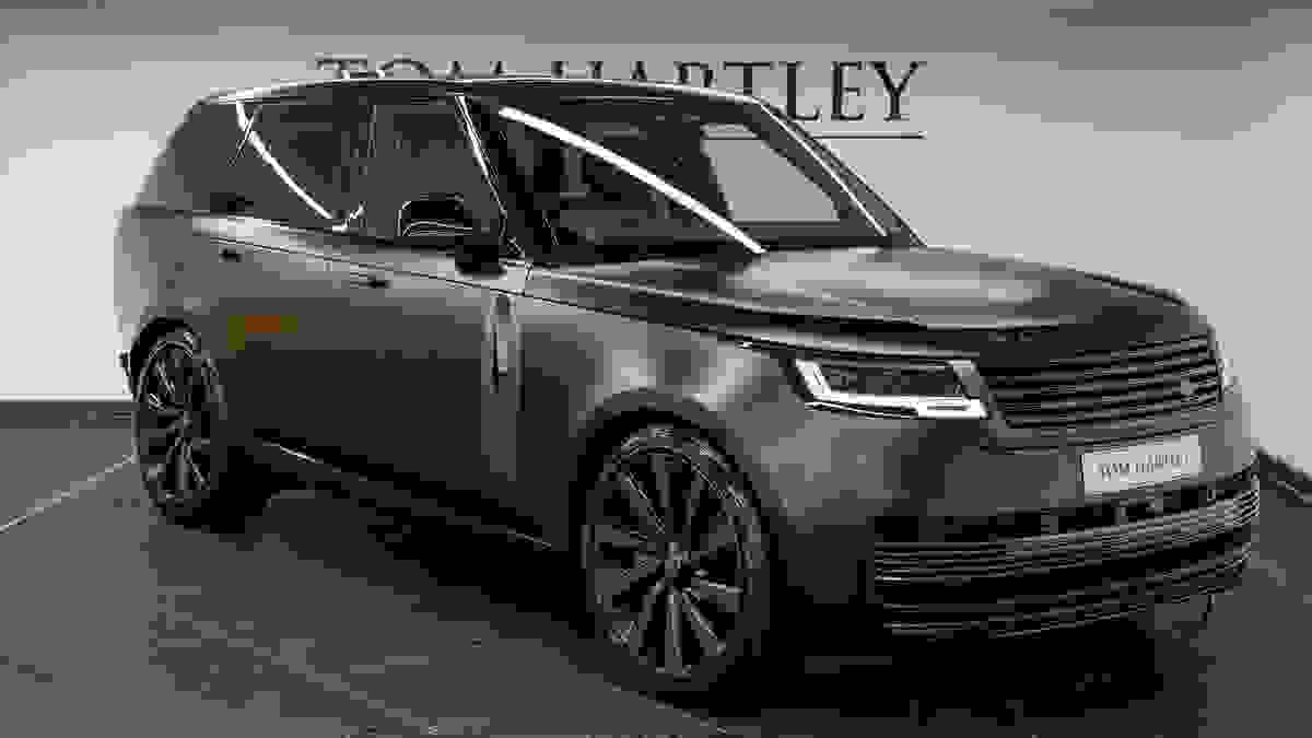 Used 2022 Land Rover Range Rover P530 SV SV Bespoke Ultra Metallic Satin Ligurian Black at Tom Hartley