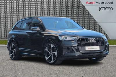 2022 Audi Q7 3.0 TFSI V6 55 Black Edition SUV 5dr Petrol Tiptronic quattro Euro 6 (s/s) (340 ps) at JCT600