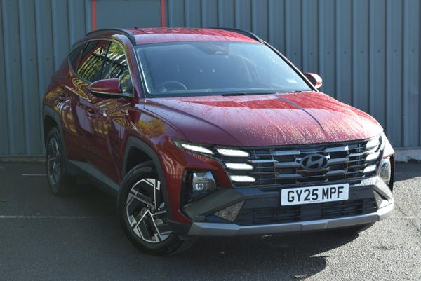 Used 2025 Hyundai TUCSON 1.6T Hybrid Advance 5dr Auto Red at SERE Motors