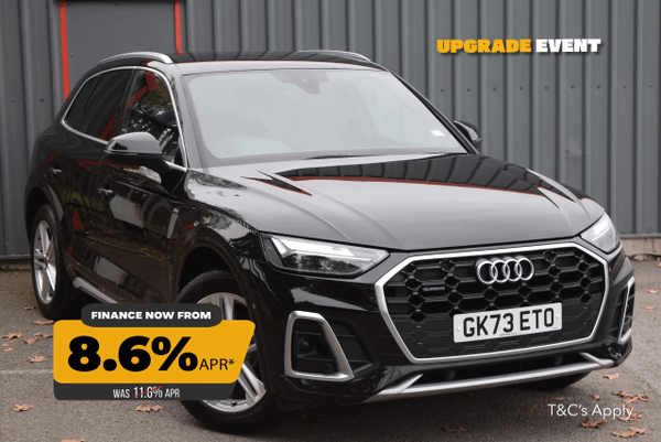 Used 2023 Audi Q5 40 TDI Quattro S Line 5dr S Tronic Black at SERE Motors