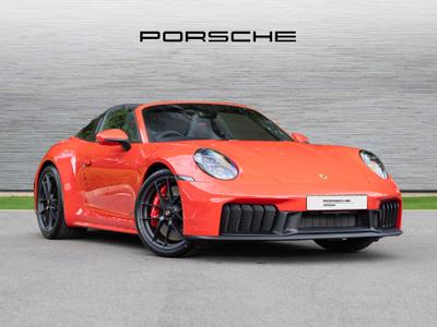 2025 PORSCHE 911 3.6 T-Hybrid 992 4 GTS Targa 2dr Petrol Hybrid PDK 4WD Euro 6 (s/s) (541 ps) at JCT600