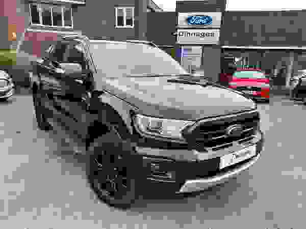 Used 2022 Ford Ranger 2.0 EcoBlue Wildtrak Pickup Double Cab 4dr Diesel Auto 4WD Euro 6 (s/s) (213 ps) Agate Black at Dinnages