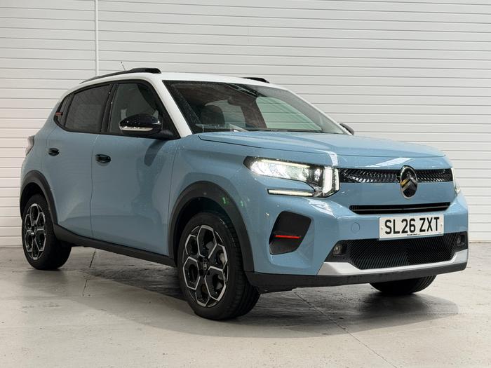 Used 2026 Citroen C3 1.2 Hybrid MAX Hatchback 5dr Petrol Hybrid e-DSC Euro 6 (s/s) (110 ps) Blue at Gravells