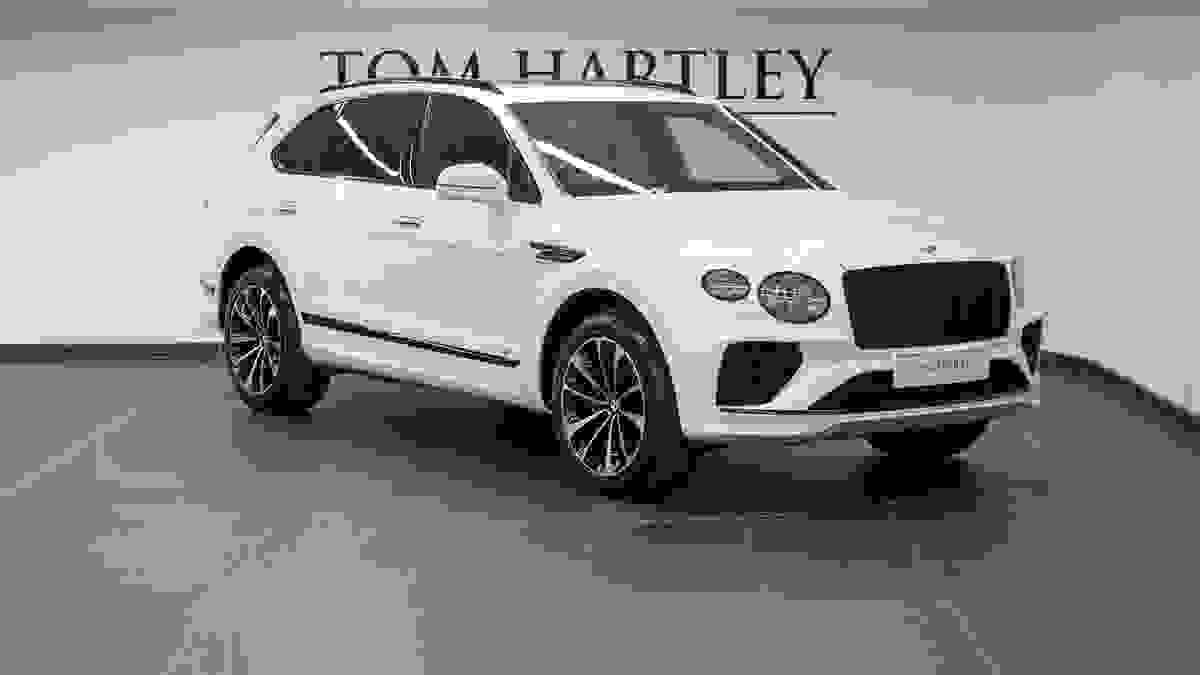 Used 2020 Bentley BENTAYGA V8 VAT Qualifying Glacier White at Tom Hartley