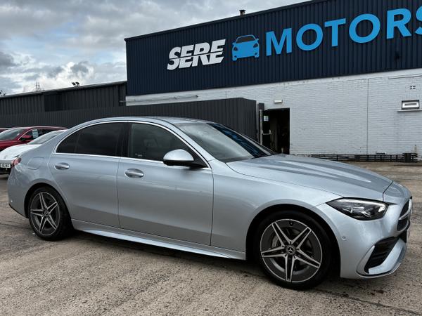 Used 2025 Mercedes-Benz C CLASS C200 AMG Line 4dr 9G-Tronic Silver at SERE Motors