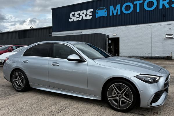 Used 2025 Mercedes-Benz C CLASS C200 AMG Line 4dr 9G-Tronic Silver at SERE Motors