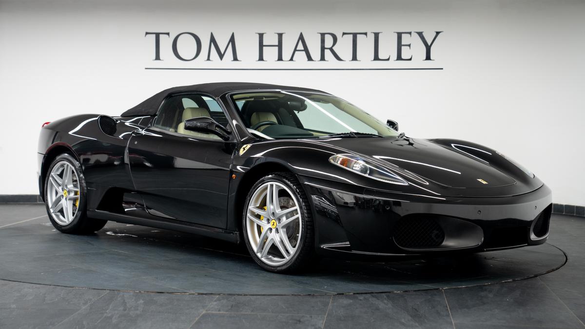 Used 2007 Ferrari F430 Spider F1 Nero Daytona at Tom Hartley