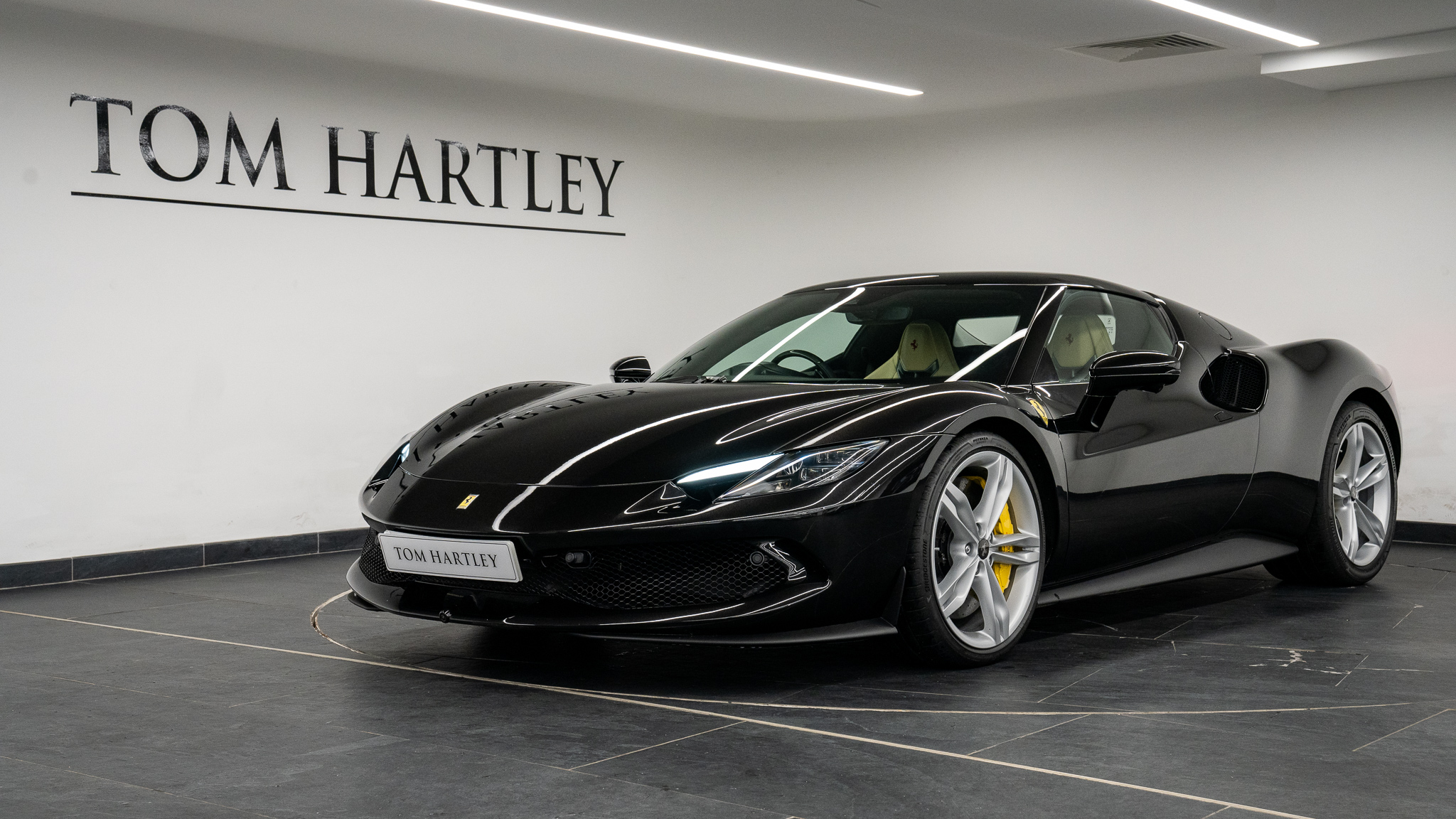 Used 2022 Ferrari 296 GTB £309,950 300 miles Nero Daytona | Tom Hartley