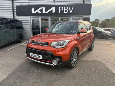 Used 2018 Kia Soul 1.6 T-GDi SPORT Wild Orange at Kia Motors UK