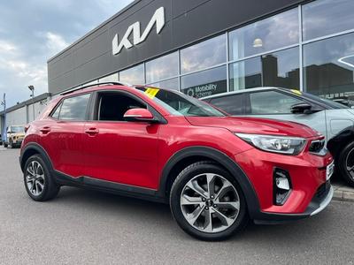 Used 2019 Kia Stonic 1.0 T-GDi 3 Blaze Red at Kia Motors UK
