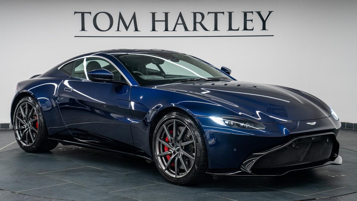 Used 2019 Aston Martin Vantage V8 Mariana Blue Metallic at Tom Hartley