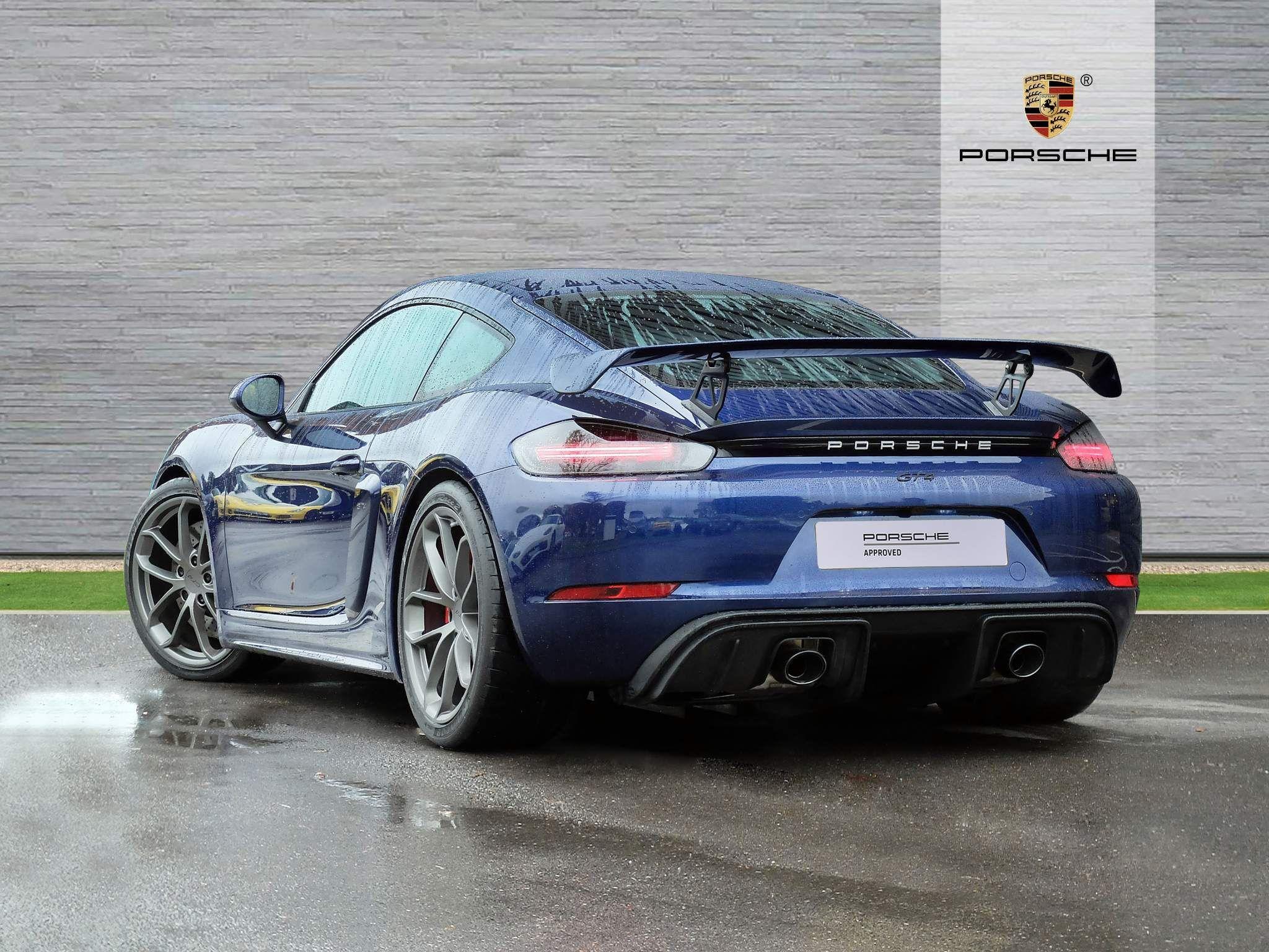 2022 porsche cayman blue