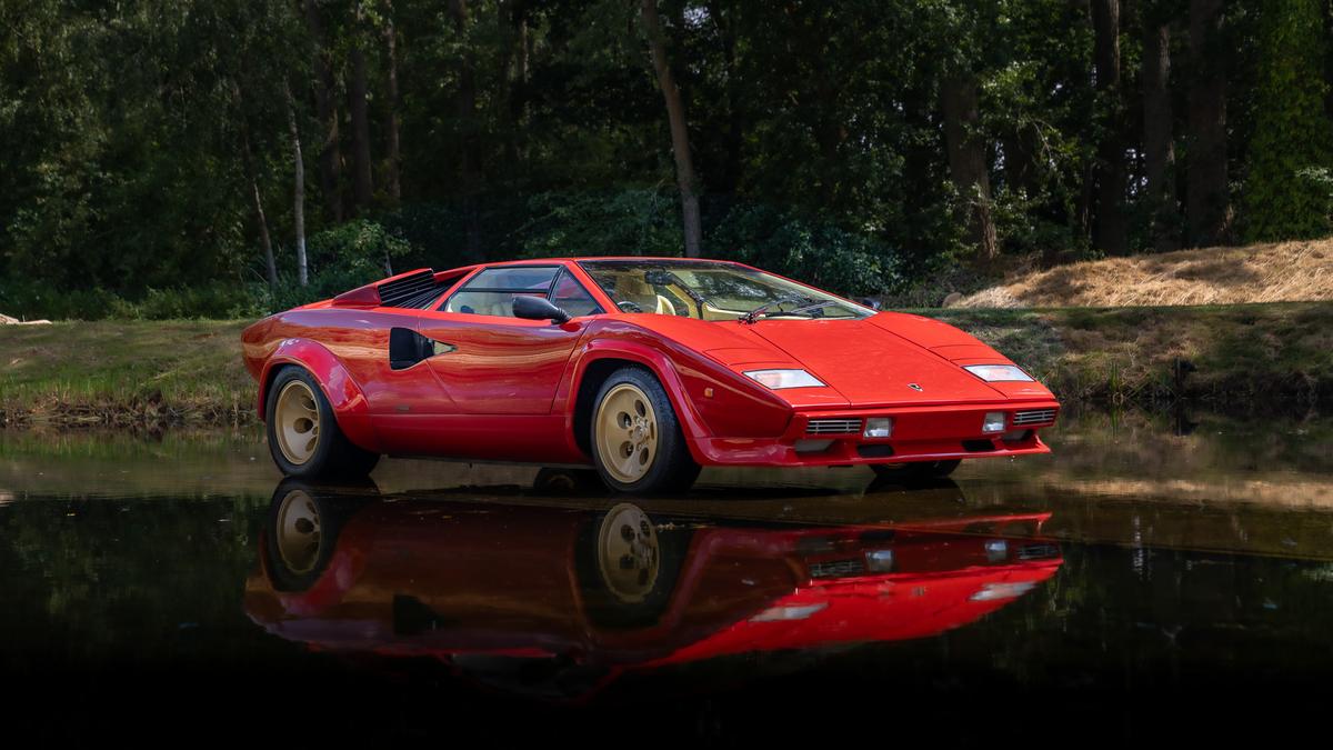 Used 1984 LAMBORGHINI Countach LP5000 S Rosso Siviglia at Tom Hartley