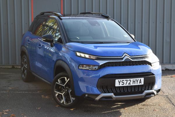 Used 2022 Citroen C3 AIRCROSS 1.2 PureTech 130 Shine Plus 5dr EAT6 Blue at SERE Motors