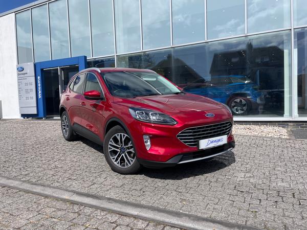 Used 2023 Ford Kuga 1.5T EcoBoost Titanium Edition SUV 5dr Petrol Manual Euro 6 (s/s) (150 ps) Red at Dinnages