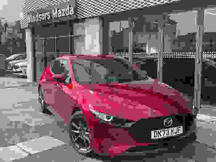 Used 2023 Mazda 3 EXCLUSIVE-LINE MHEV RED at Gravells