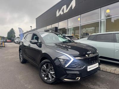 Used 2025 Kia Sportage 1.6 T-GDi HEV SHADOW Phantom Black at Kia Motors UK