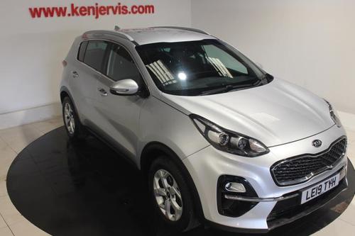 Used 2019 Kia Sportage 1.6 CRDi 2 SUV 5dr Diesel DCT Euro 6 (s/s) (134 bhp) Silver at Ken Jervis