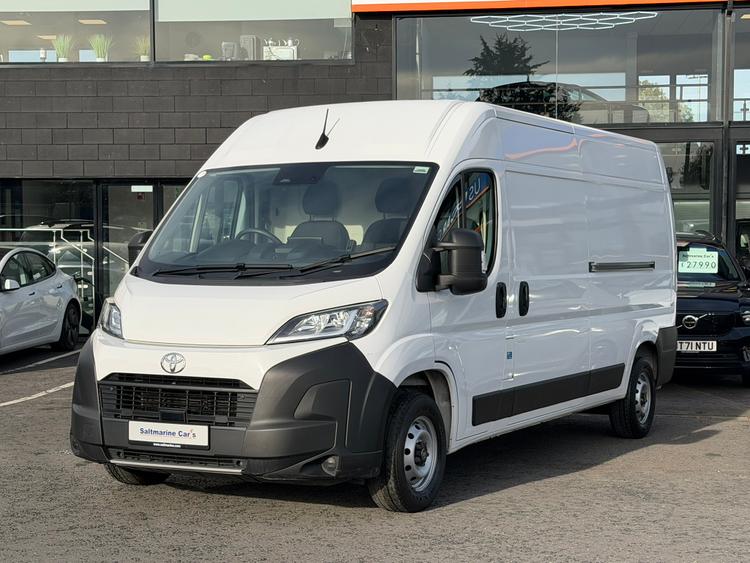 Used 2025 Toyota PROACE MAX 2.2 BlueHDi 35 Icon Long Panel Van 5dr Diesel Manual L3 H2 Euro 6 (s/s) (140 ps) White at #sitename#