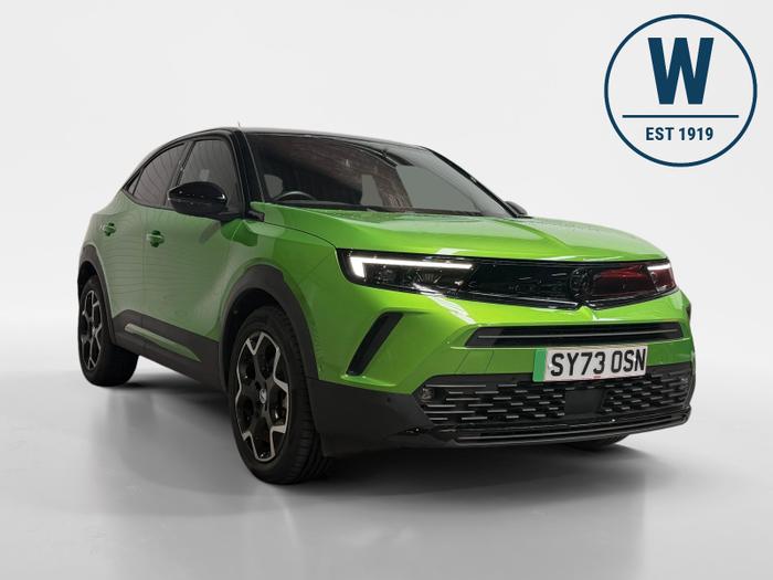 Used 2023 Vauxhall Mokka Electric 50kWh Ultimate SUV 5dr Electric Auto (136 ps) Green at Windsors of Wallasey