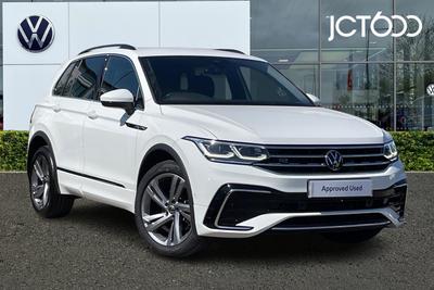 2023 VOLKSWAGEN Tiguan 1.5 TSI R-Line Edition SUV 5dr Petrol DSG Euro 6 (s/s) (150 ps) at JCT600