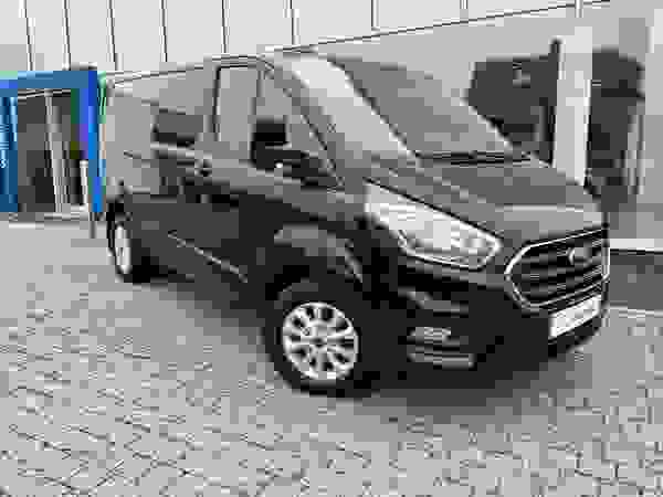 Used 2023 Ford Transit Custom 2.0 320 EcoBlue Limited Panel Van 5dr Diesel Auto L1 H1 Euro 6 (170 ps) Agate Black at Dinnages