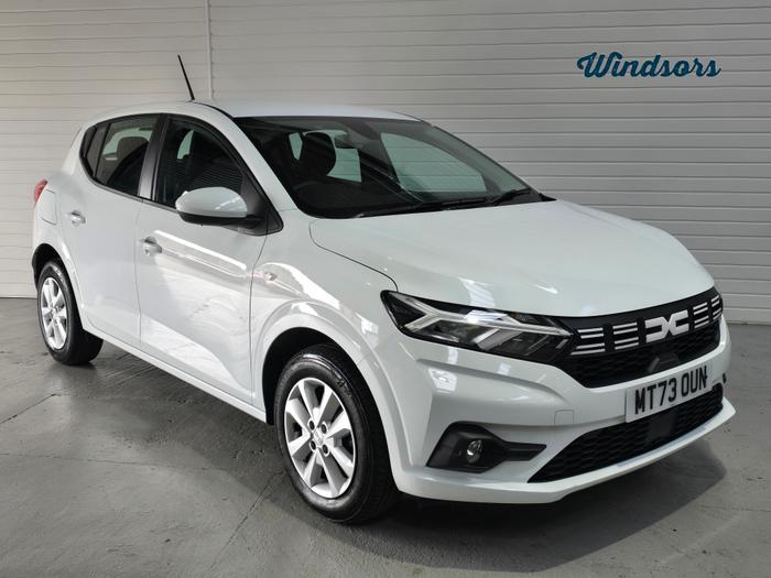 Used 2023 Dacia SANDERO EXPRESSION TCE WHITE at Windsors of Wallasey
