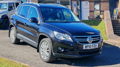 Used 2010 Volkswagen Tiguan 2.0 TDI Sport SUV 5dr Diesel Manual 4WD Euro 5 (170 ps) at Motorhouse Coleford